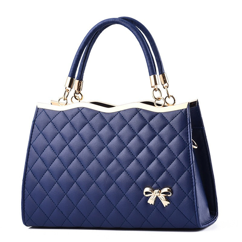 Spring Embroidered Handbag - Large Single Shoulder & Crossbody Bag