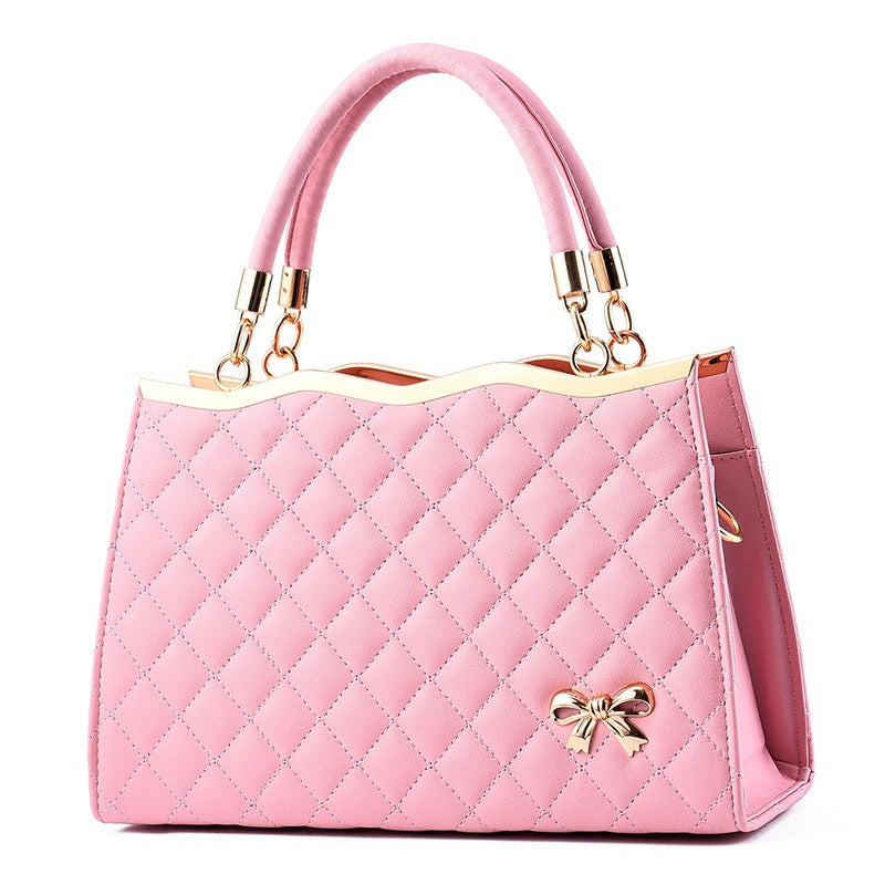 Spring Embroidered Handbag - Large Single Shoulder & Crossbody Bag
