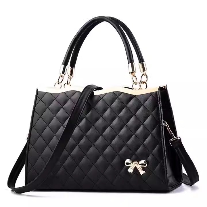 Spring Embroidered Handbag - Large Single Shoulder & Crossbody Bag