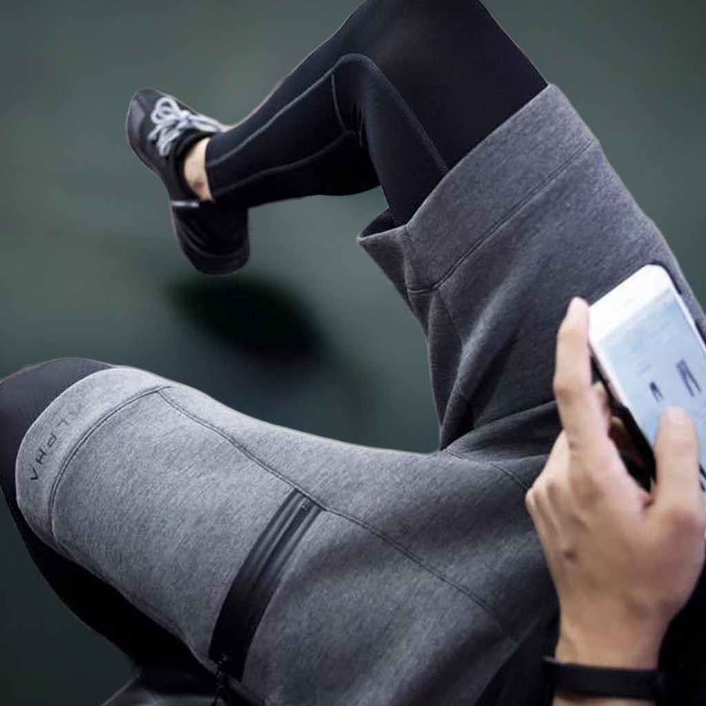 Alpha Men's Performance Running Shorts: Versatile Gym and CrossFit Sweatpants