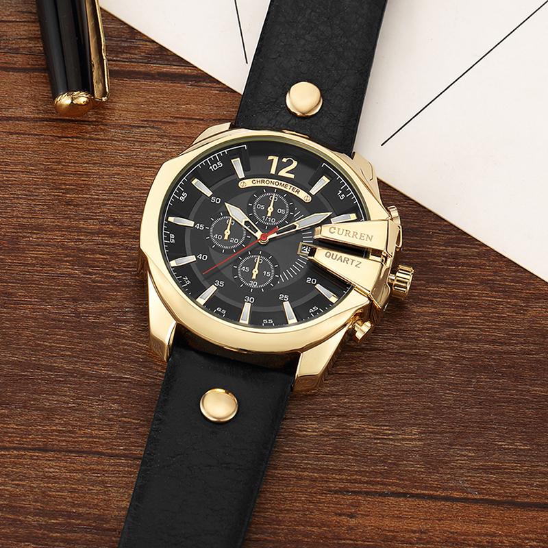 CURREN Men's Quartz Watches: Timeless Precision and Style