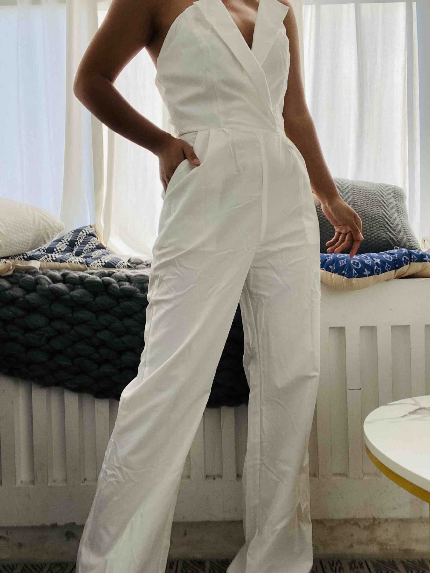 Chinese Long Skirt Jumpsuit: Oblique Collar, Mid-Waist Elegance